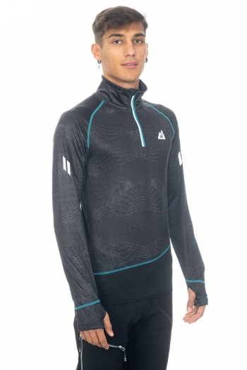 Maglia uomo mid layer Termica, Traspirante e Stretch - Trekking, Outdoor e  Running