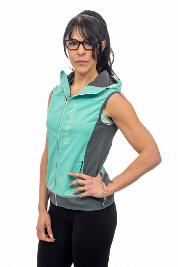 Gilet Donna Sofshell, Stretch e Traspirante - Trekking e Outdoor [53bfd01c]