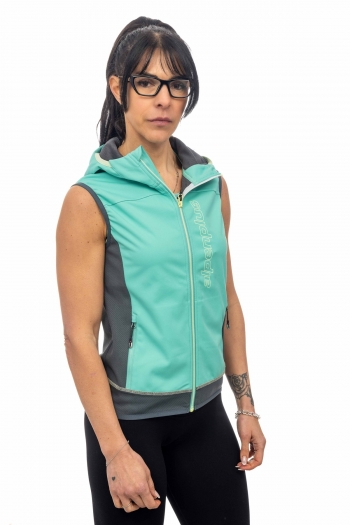 Gilet Donna Sofshell, Stretch e Traspirante - Trekking e Outdoor [e4a21118]