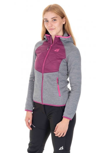 Giacca Donna Pile Ibrida - Trekking e Outdoor [9579ffc5]