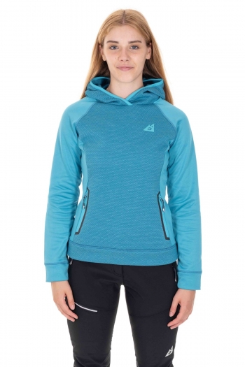 Felpa donna con cappuccio Termica e Stretch - Trekking e Outdoor [a2c9c297]