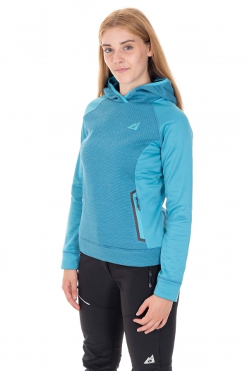 Felpa donna con cappuccio Termica e Stretch - Trekking e Outdoor [ccf2409e]