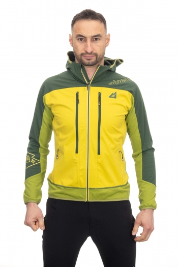 Giacca Uomo Softshell Traspirante e Antivento - Trekking, Outdoor e Nordic Walking [fa8be486]