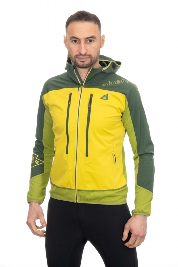 Giacca Uomo Softshell Traspirante e Antivento - Trekking, Outdoor e Nordic Walking [94b0668f]