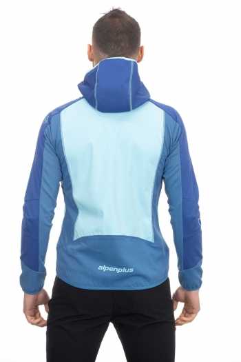 Giacca Uomo Softshell Traspirante e Antivento - Trekking, Outdoor e Nordic Walking [823b1479]