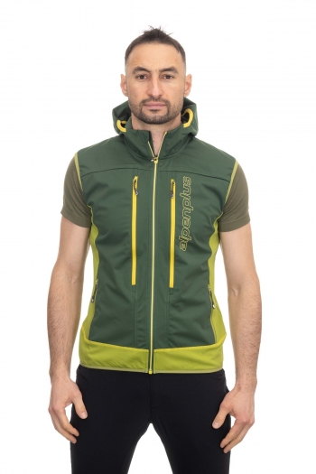 Gilet Uomo Softshell Strech Traspirante e Antivento -Trekking e Outdoor [81c22466]