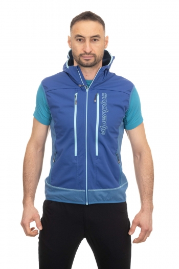 Gilet Uomo Softshell Strech Traspirante e Antivento -Trekking e Outdoor [9219118e]