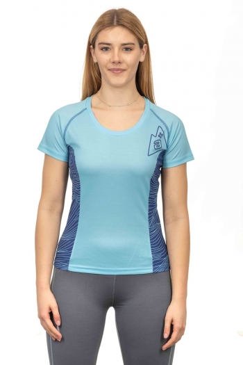 T-Shirt Donna Running Traspirante e Antiodore [70ffac39]