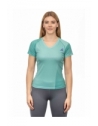 T-Shirt Donna Bicolor Traspirante Trekking, Outdoor e Running