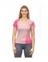 T-Shirt Donna Bicolor Traspirante Trekking, Outdoor e Running