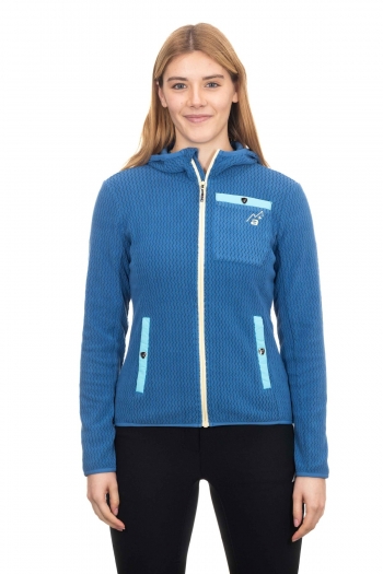 Felpa Donna con zip Stretch Multisport - Trekking Outdoor [8eeb6e31]