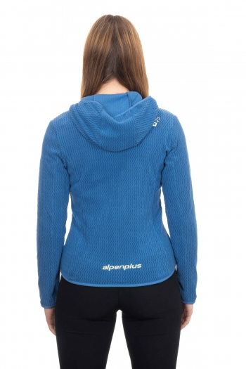 Felpa Donna con zip Stretch Multisport - Trekking Outdoor [e580ab26]